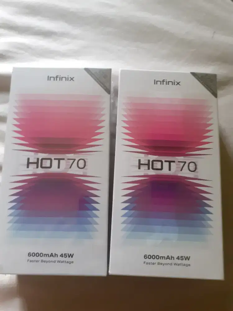 Infinix hot 70 segel