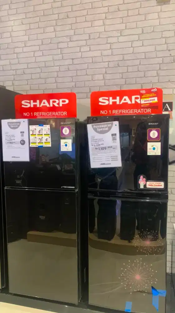 KULKAS SHARP BISA DI CICIL