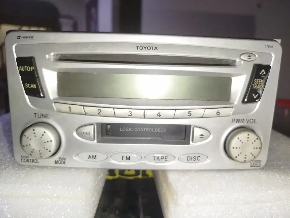 Audio (CD & Kaset) Vios Gen1 Kompatibel untuk beberapa mobil