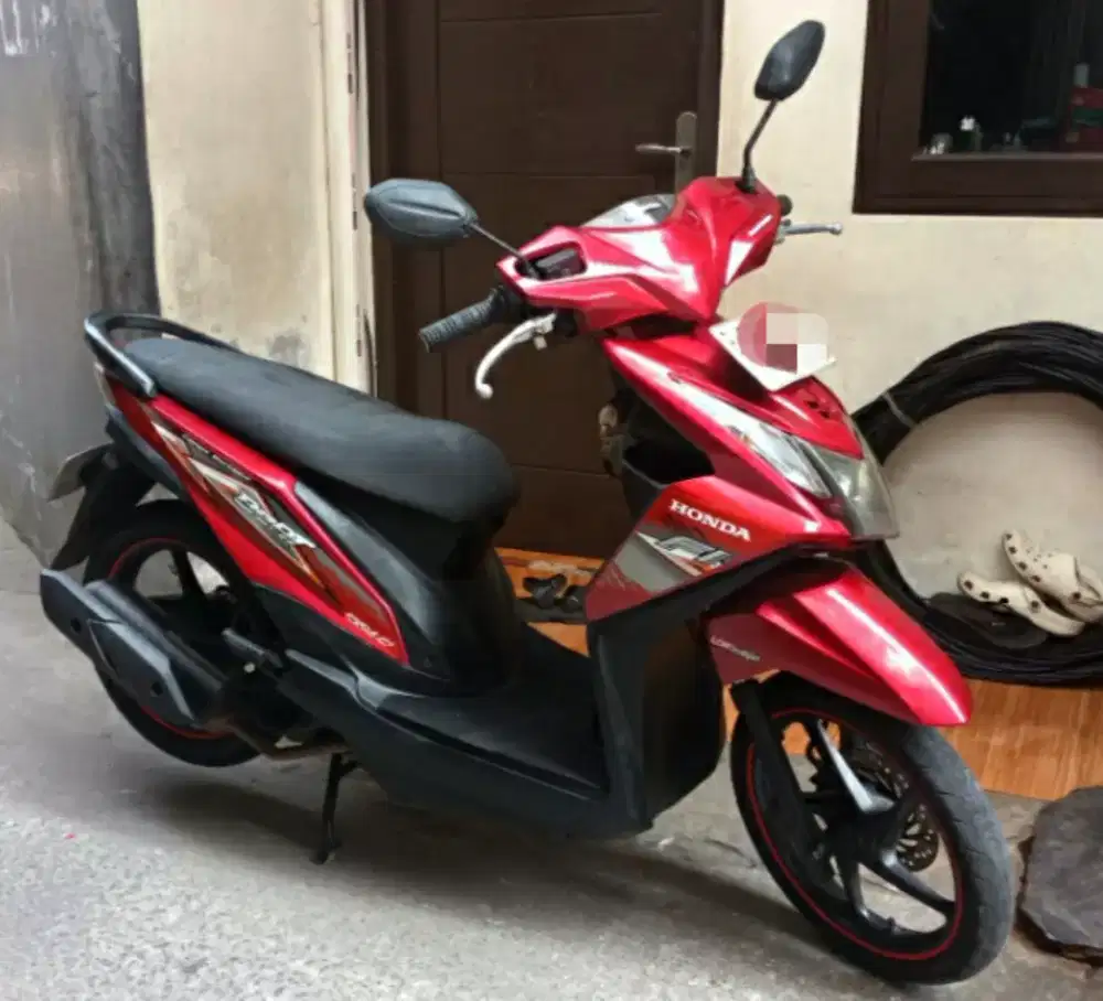 Honda Beat FI th 2014 Gress, Surat Lengkap DKI, BU !!