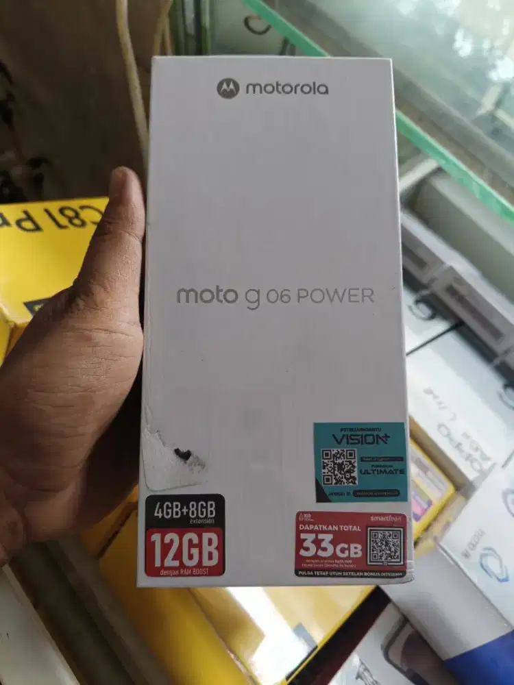 new motorola g06 4+8/128 garansi resmi