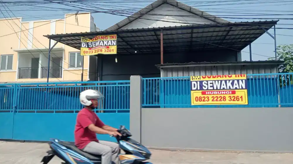 Di sewakan Gudang/Bangunan Komersil