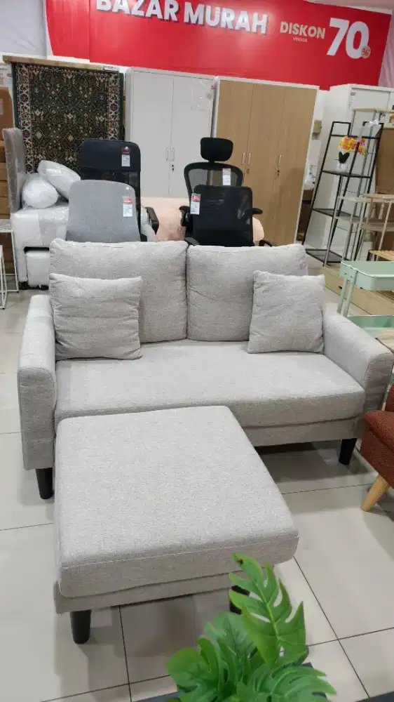 Promo murahh sofa L tavor