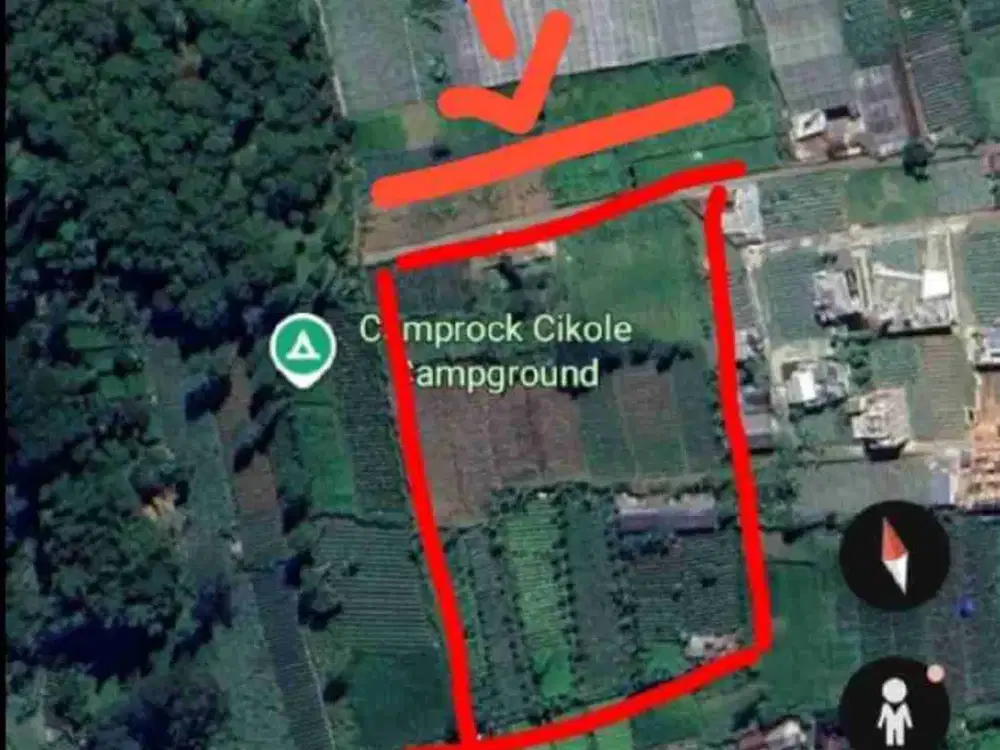 Jual Tanah Ls 6500 m2 Cikole Lembang
