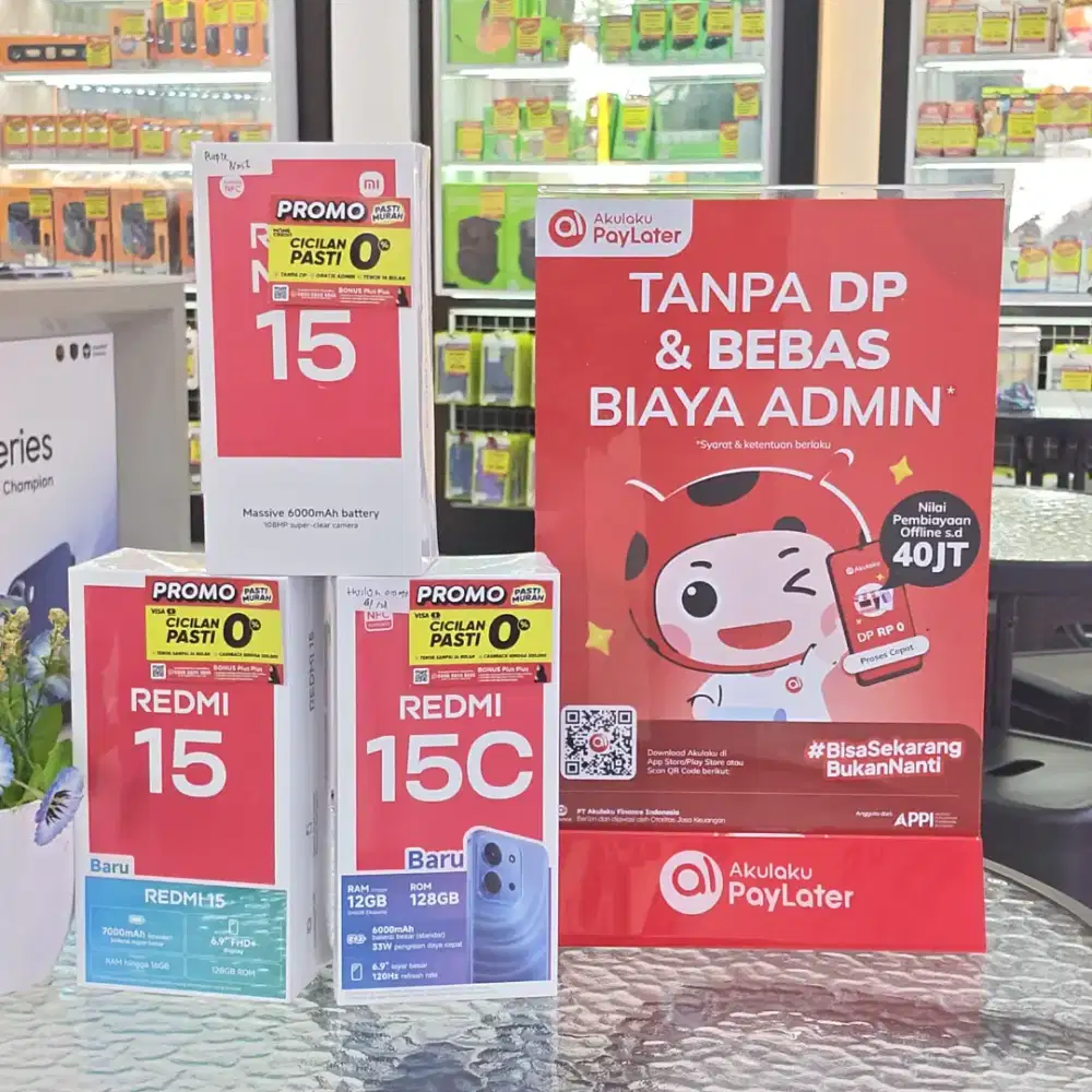 REDMI 15C HARGA MULAI 2JUTAAN SAJA,BELI BANYAK LEBIH MURAH