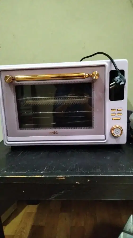 Oven Mecoo 38L Listrik Low Watt [COD ke Rumah Bekasi Jakasampurna]
