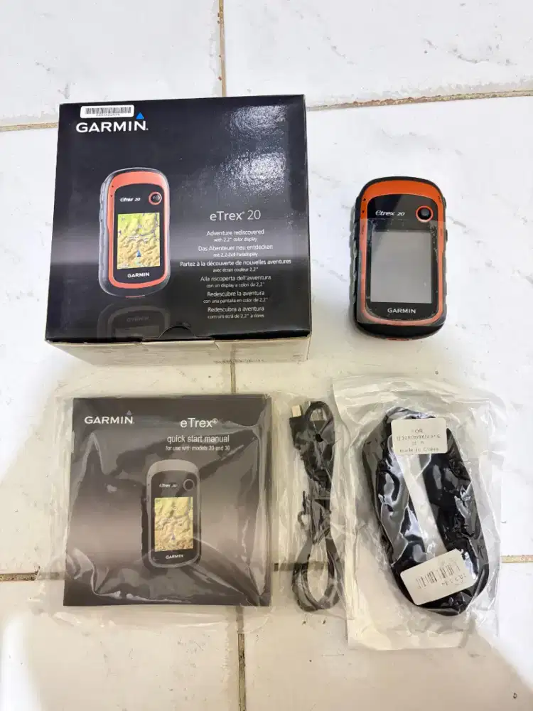 Gps Garmin eTrex 22x Second Komplit Mulus Original Bergaransi