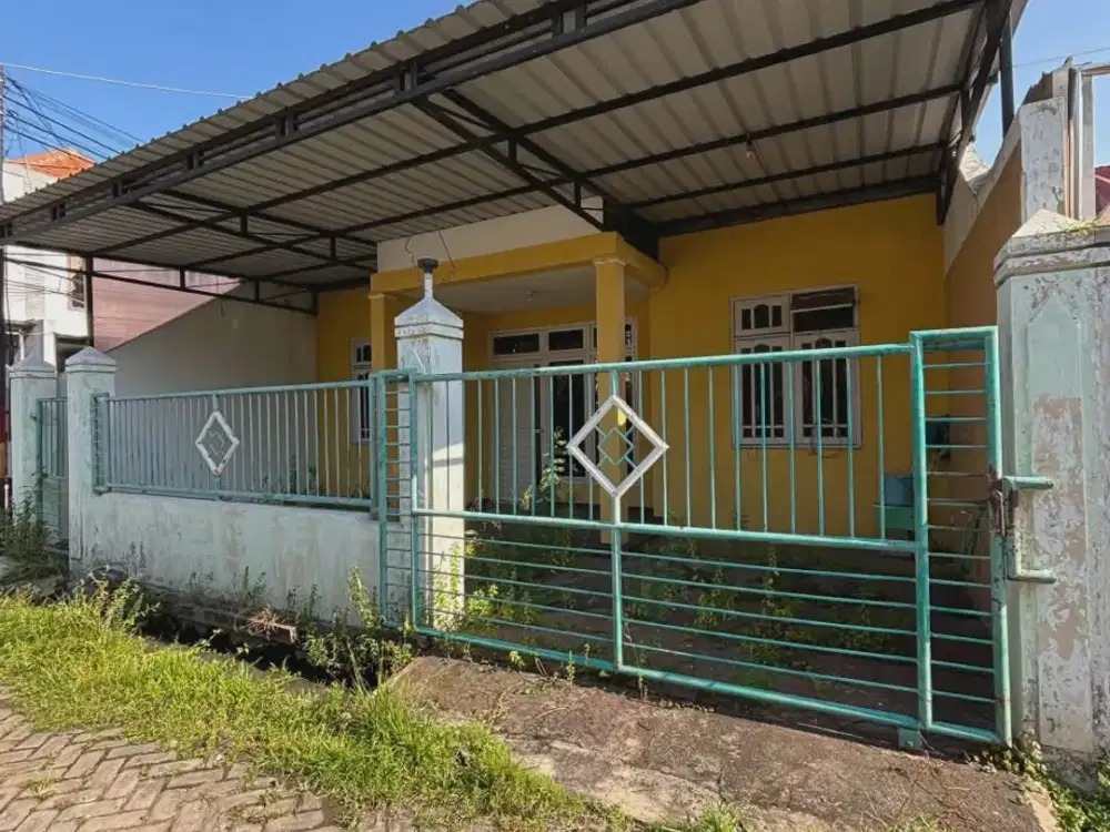 DI JUAL RUMAH KLAMPIS SEMOLO HOOK 1 LANTAI TURUN HARGA BUTUH CEPAT LAKU TAZ