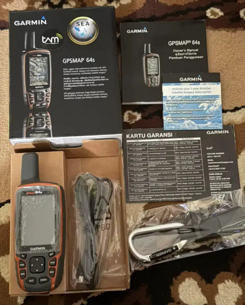 Gps Garmin Map 64s New/Baru Original Bergaransi Resmi Distributor