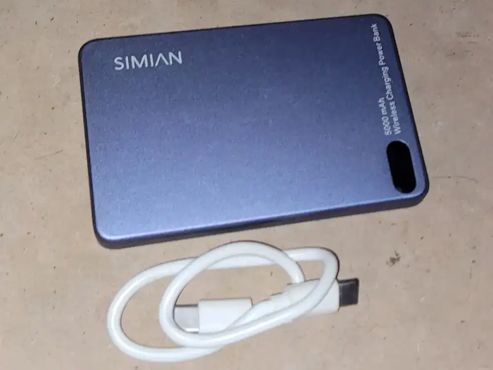 Wireless Powerbank Simian 5000 MAH Like New