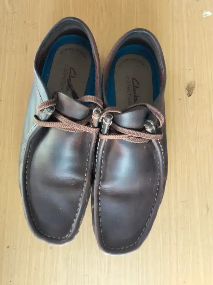 Sepatu kulit clarks shacre