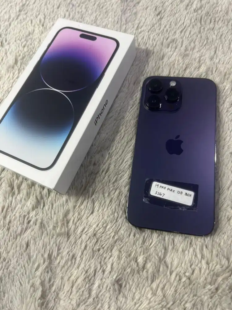 Iphone 14 pro max 128 gb ibox fullset mulus