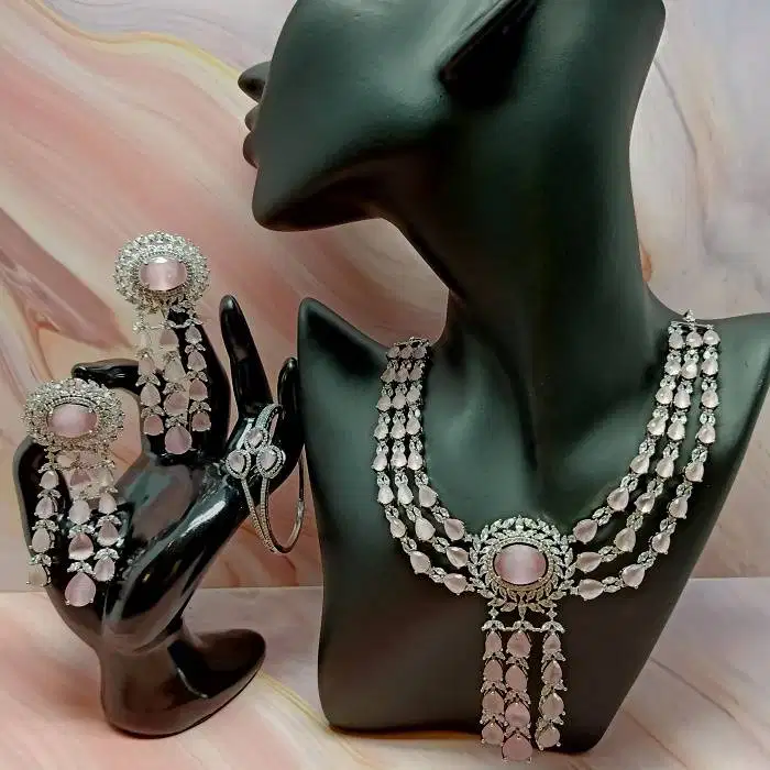 L3 SET KALUNG INDIA CHOKER JEWELRY PERNIKAHAN WEDDING PREMIUM