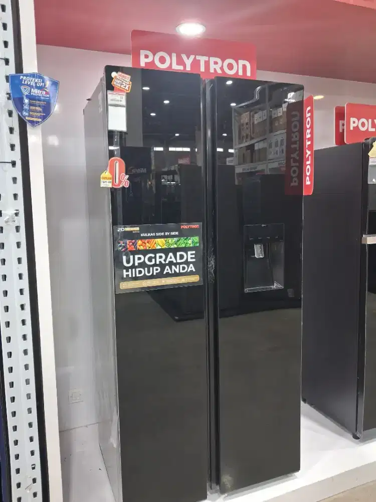 POLYTRON KULKAS PRS 480x450L Titanium