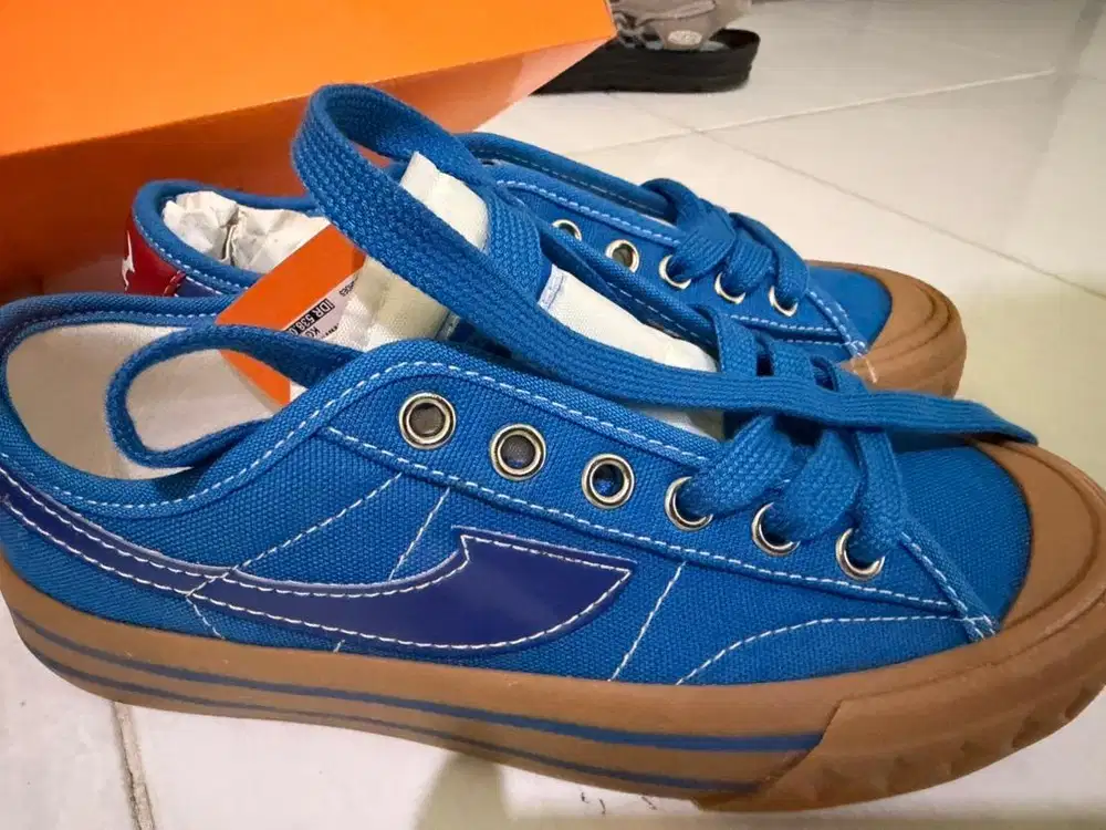 Sepatu Compas Retrogade Low Blue Size 35