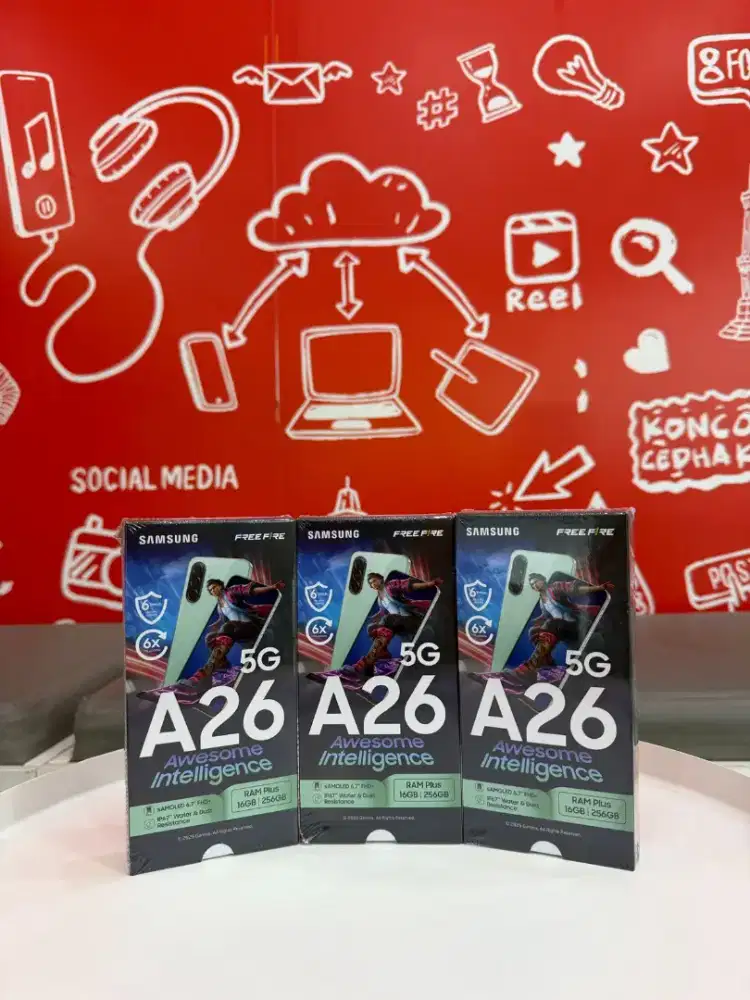 jual samsung A26 bisa cicilan ringan pake HOME CREDIT