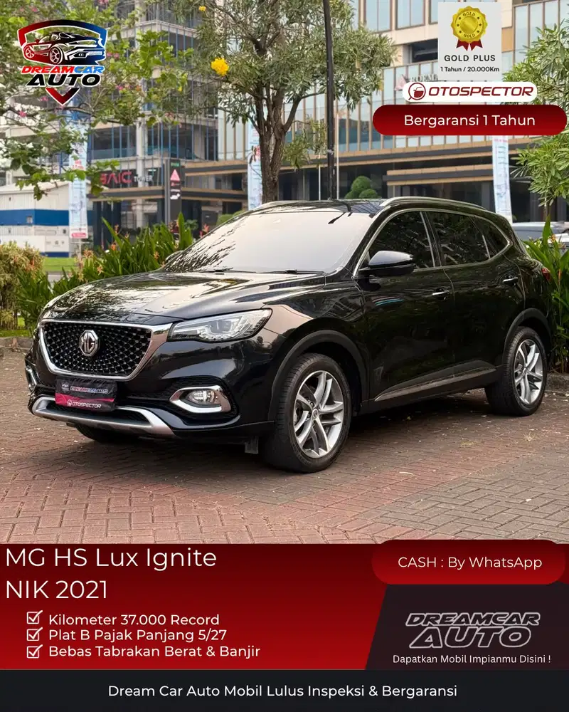 [KM37RB] MG HS Ignite NIK 2021 Bensin