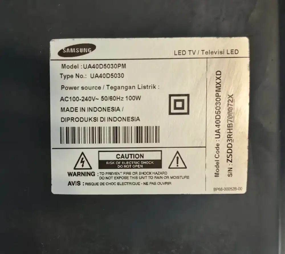 Samsung  LED TV 40 UA40D5030PM