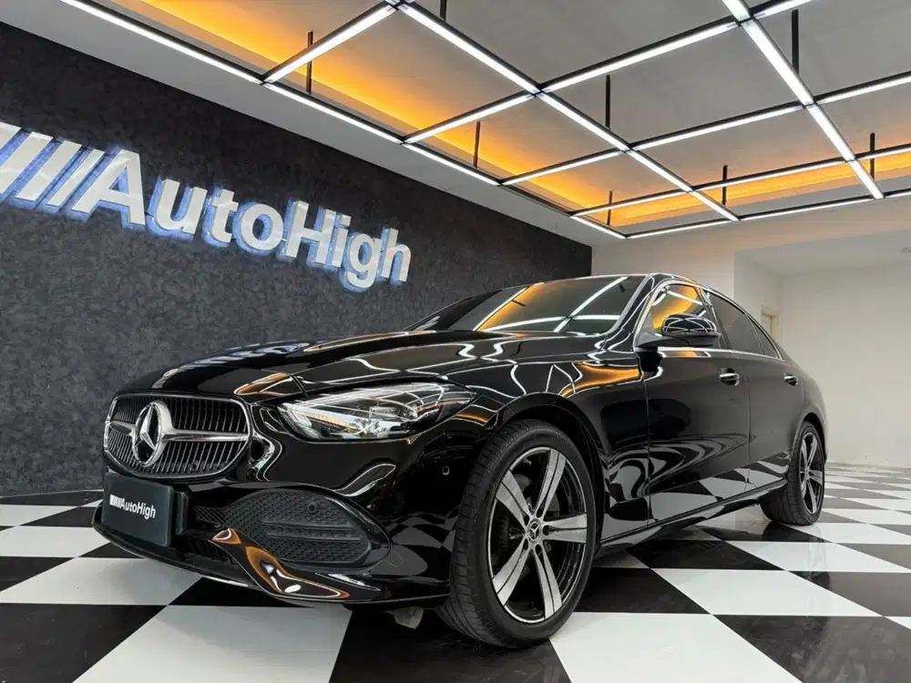 DP10% [Km5.000] C200 Avantgarde 2024 Black Reg 2025 #AUTOHIGH
