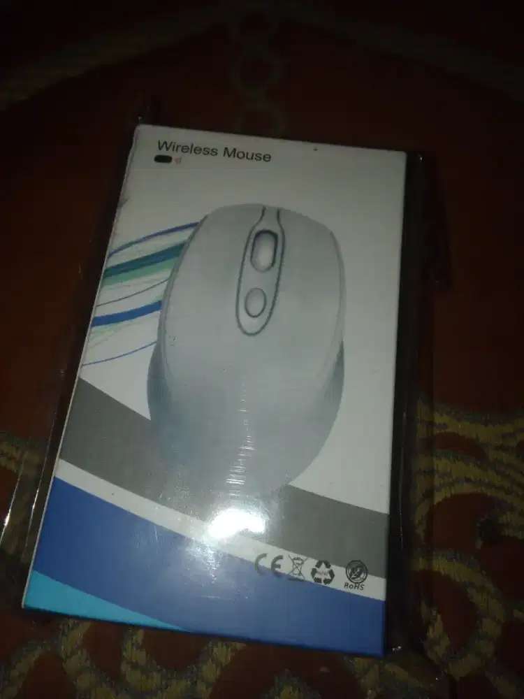 Mouse wireless 100% baru