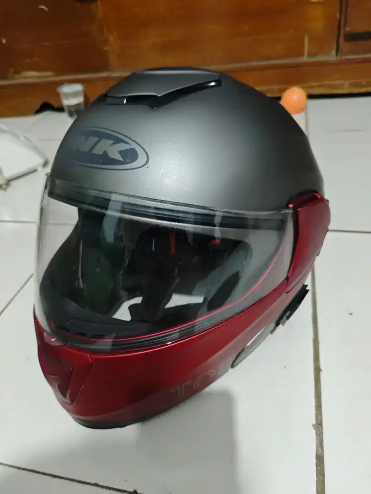 Helm modular ink top gear murah