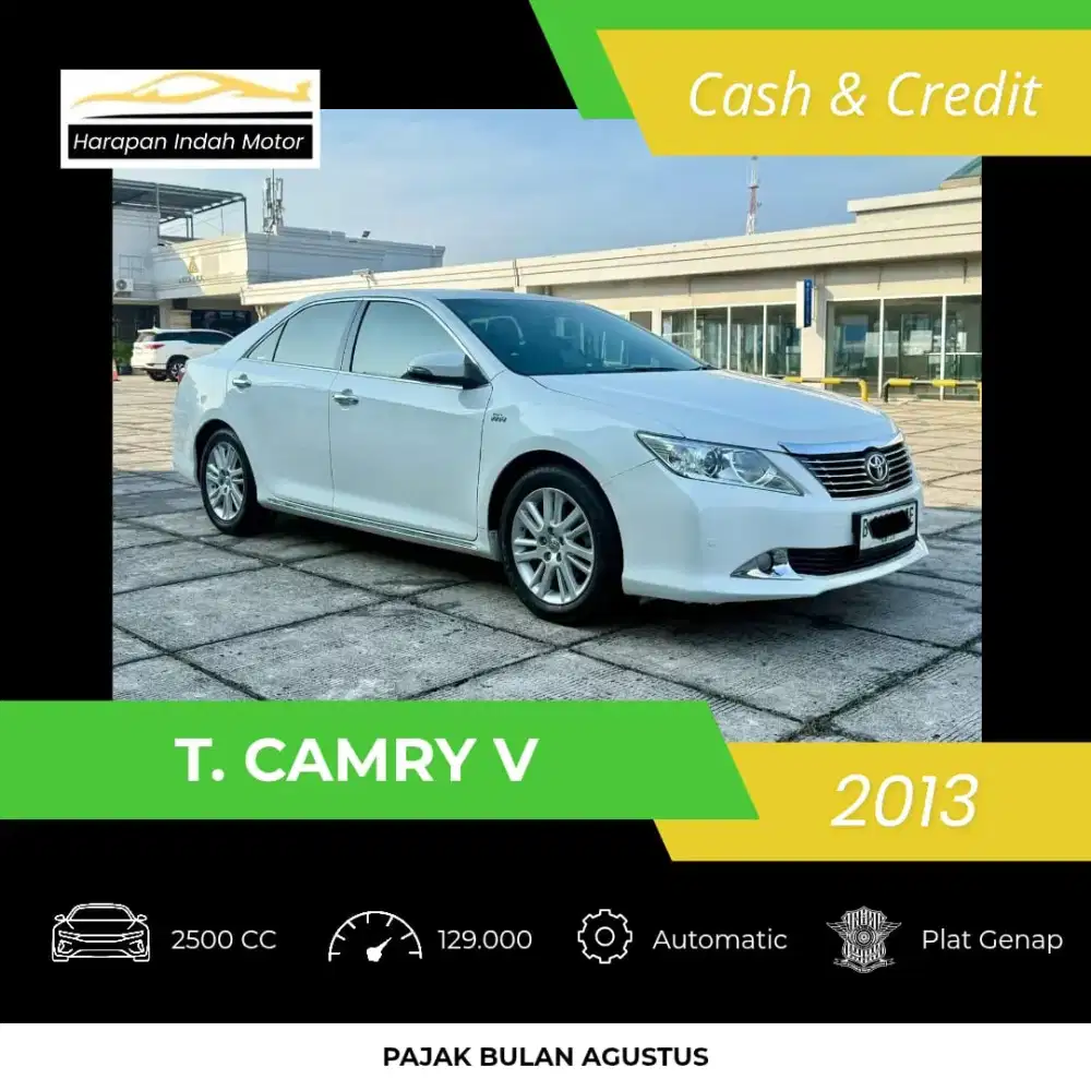 Toyota Camry 2.5 V 2013 KM 129RB