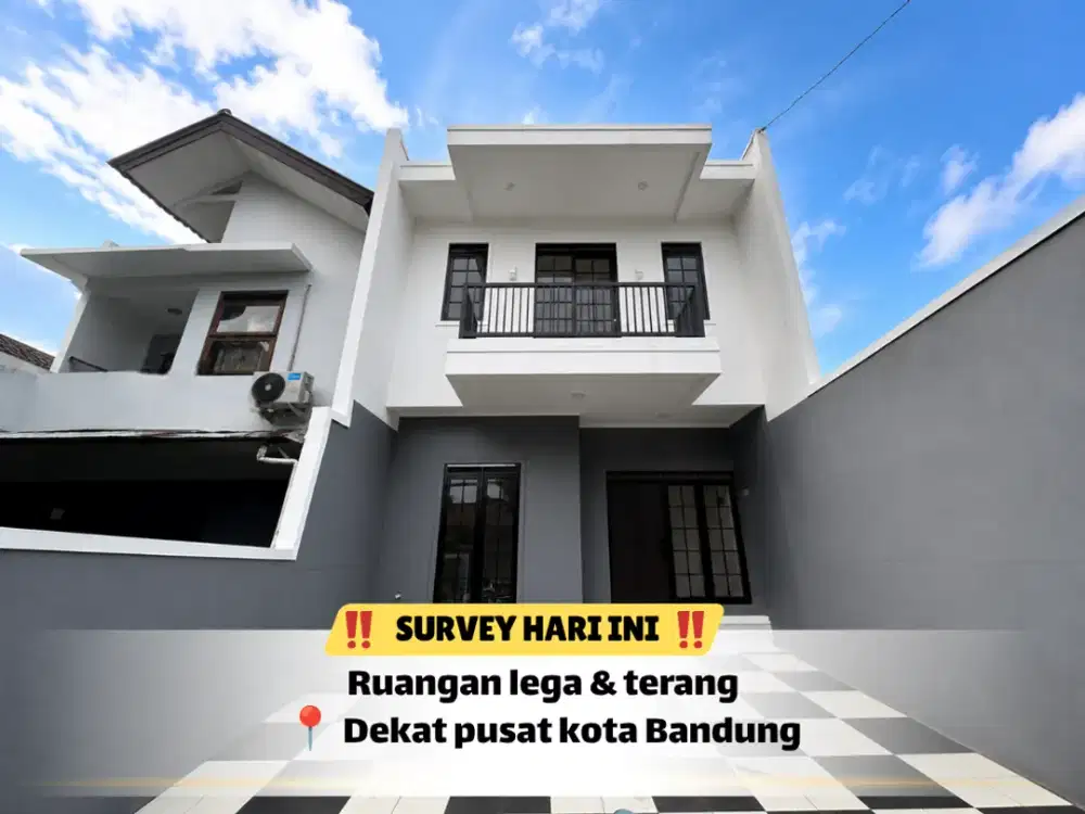 Siap Huni! Rumah Modern Turangga Dekat Trans Studio