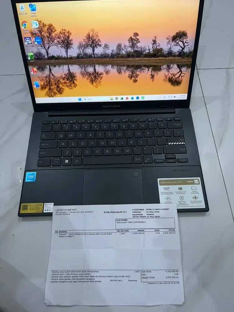 Asus vivobook 14 new