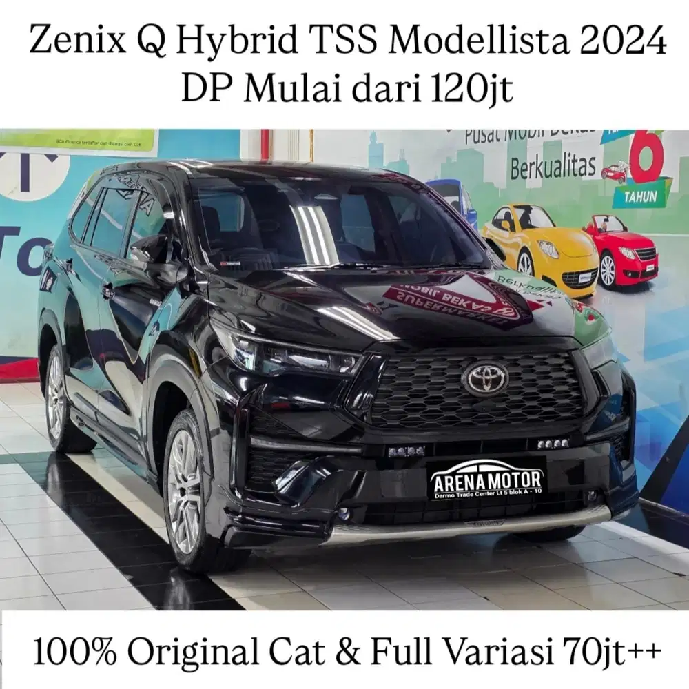 [KM 17rb] Zenix Q Modellista TSS 2024 Hybrid Antik # Toyota Innova HEV
