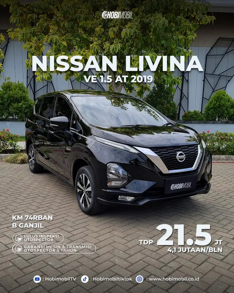 Garansi mesin 5 tahun Nissan Livina VE at 2019
