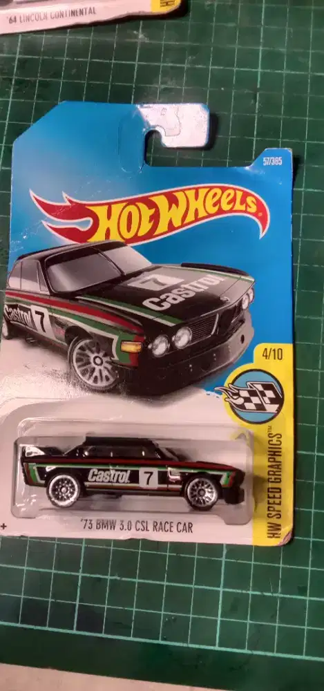 HOT WHEELS 75 BMW 3.0 CSL RACE CAR