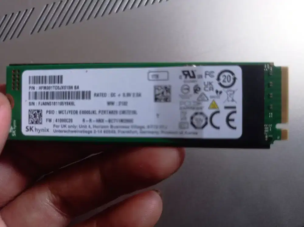 SSD NVME SK Hynix 1 TB