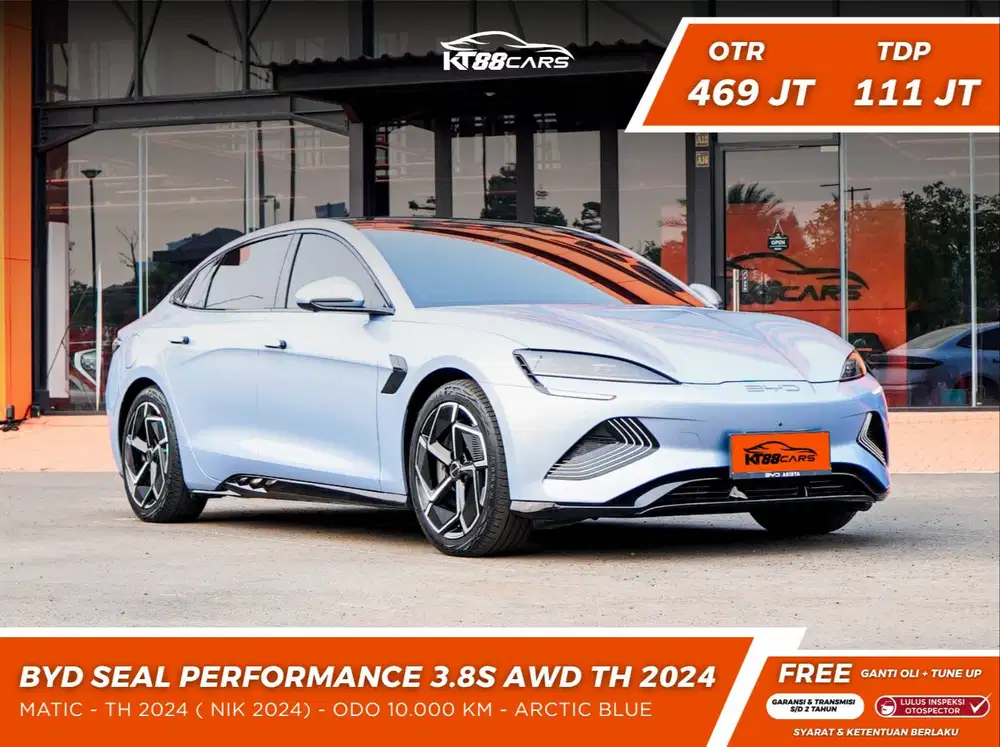BYD SEAL PERFORMANCE AWD 3.8s 2024 blue matic