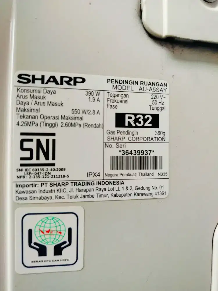 AC Sharp AHA 5SAY