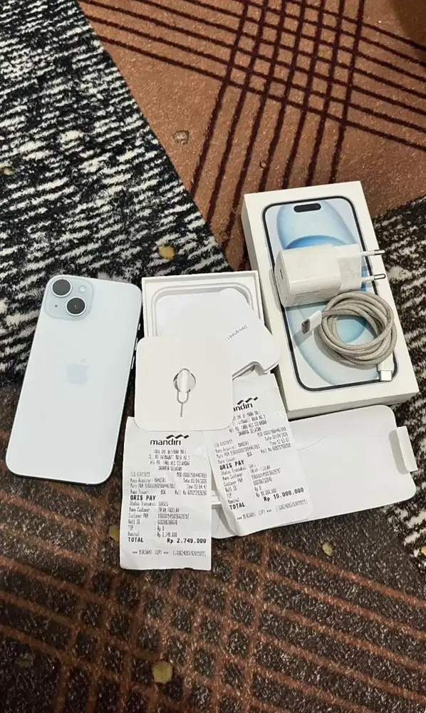 iphone 15 128 gb fullset nego