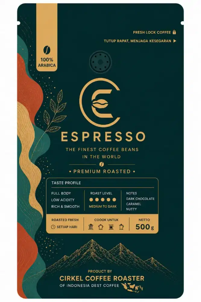 Karyawan toko kopi