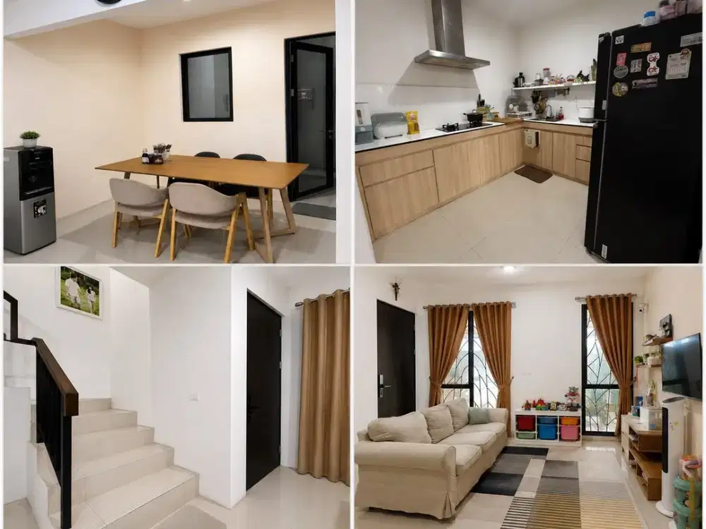 Disewakan Rumah di Komplek Perumahan Citra Garden Puri Semi Furnished di Cluster Alma Siap Huni