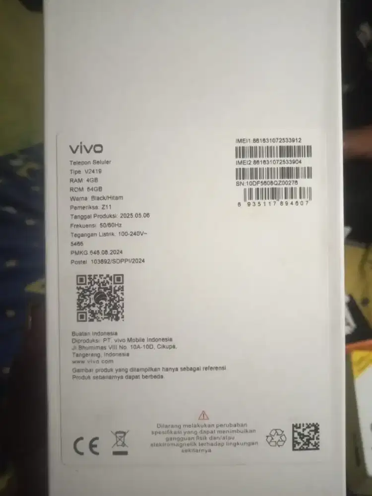 Jual hp apa ada nya. Bisa cek sendiri sampe puas