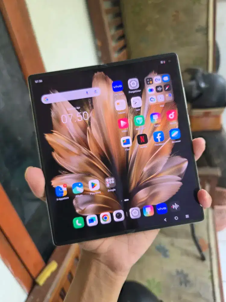 Vivo x3 fold pro dual sim bekas resmi 16/512gb