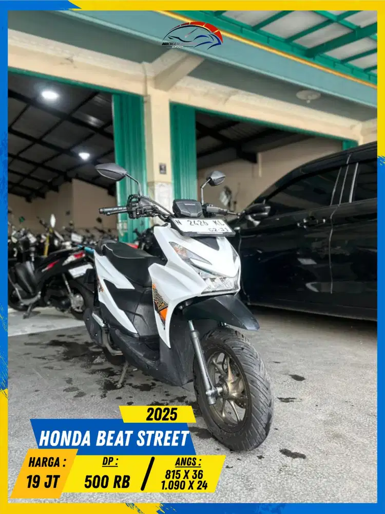 HONDA BEAT STREET 2025 BARANG ISTIMEWA HIKMAH MOTOR KEPUH MALANG