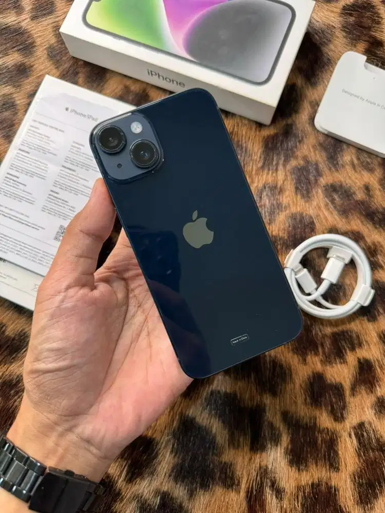 iPhone 14 128GB BH99 Resmi (Black)