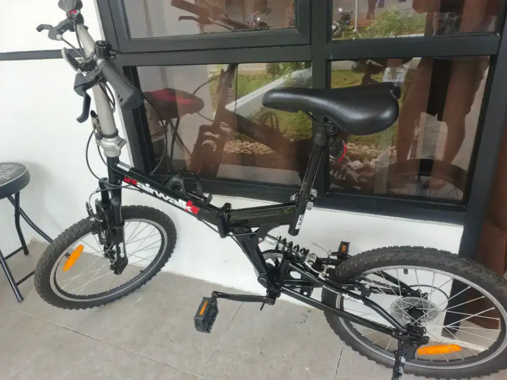 sepeda lipet airwalk expresso suspension