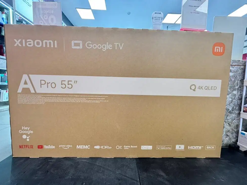 XIAOMI GTV 55 A PRO 4K QLED NEW