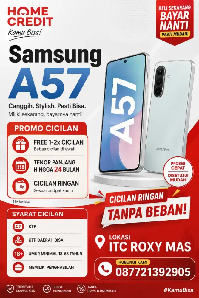 Promo cicilan Samsung a57