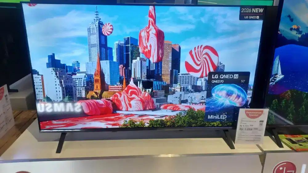 TV 50 inch LG Qned Mini LED