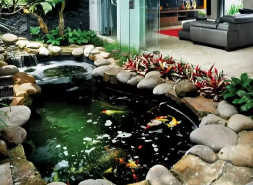 Jasa pembuatan kolam natural