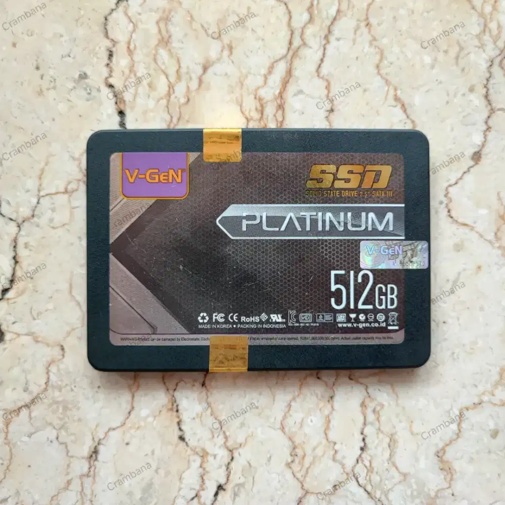 [Garansi 2031] V-GeN Platinum 512GB 2.5 SATA SSD
