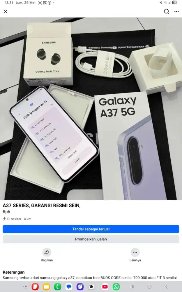 SAMSUNG GALAXY A37