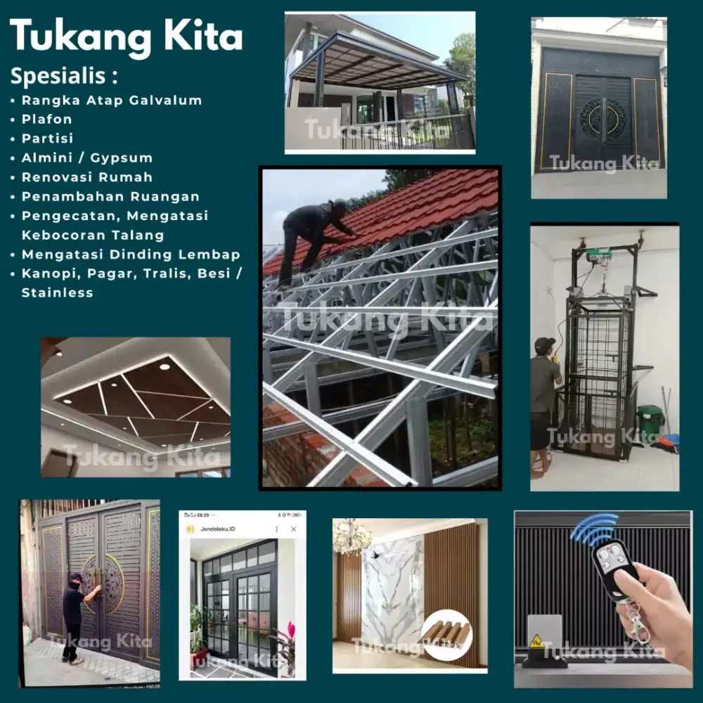 Home service,renov,pembuatan