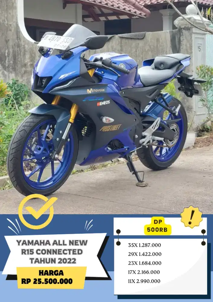 Yamaha ALL NEW R15 CONNECTED tahun 2022